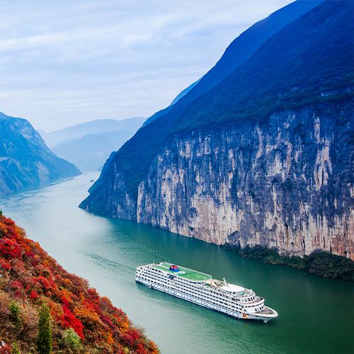 重慶豪華涉外7號宜昌黃金旅游游輪三峽游三峽境內郵輪