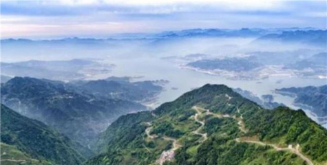 三峽大壩北岸中國最美茶鄉