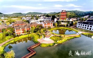 宜昌夷陵 繁花盛景四月天 美麗鄉村入畫來